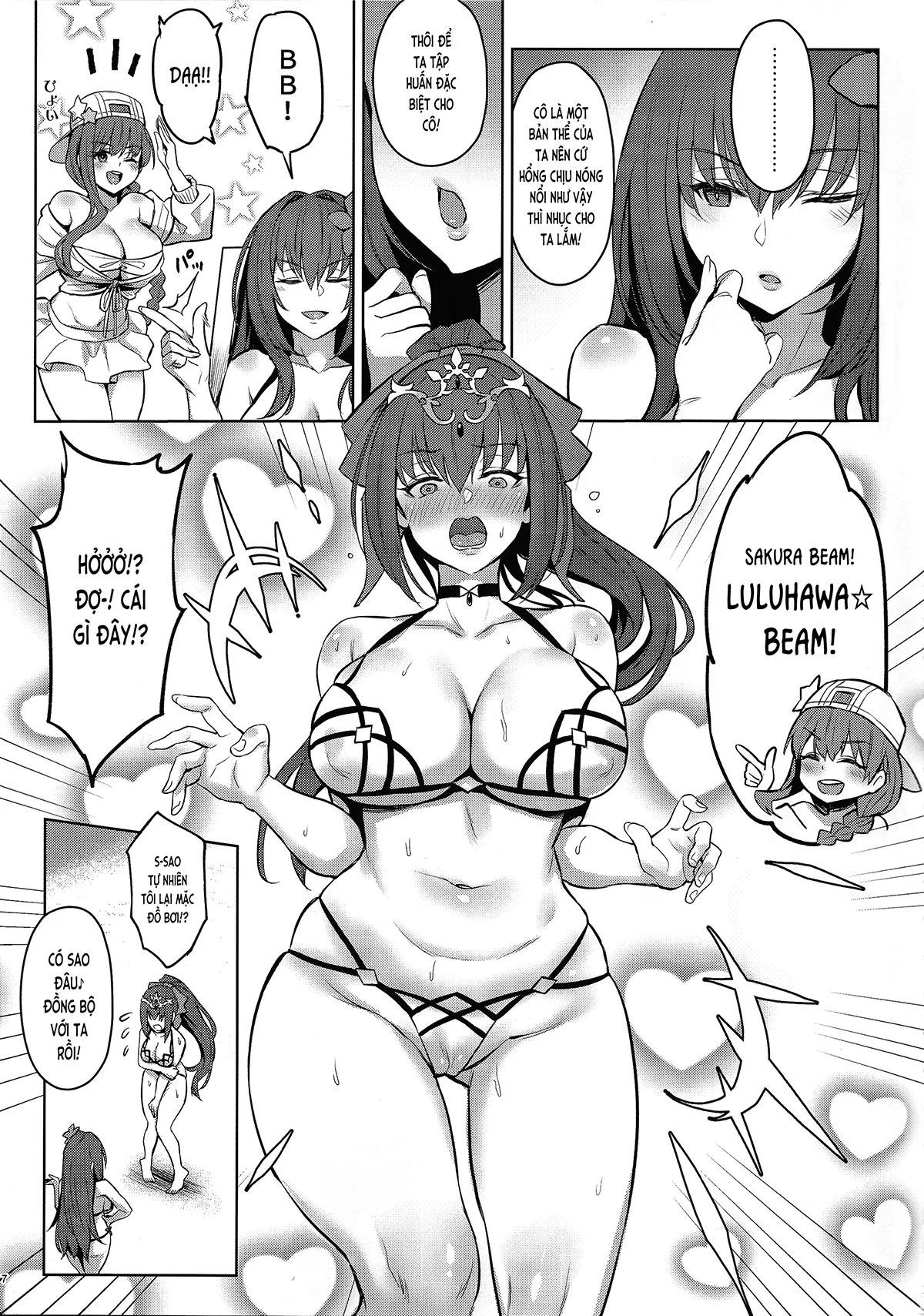 HentaiVN.net - Ảnh 6 - Vị nữ vương nhạy cảm với cái nóng (Fate/Grand Order) [Atsugari na Joou-sama; 暑がりな女王様] - Oneshot