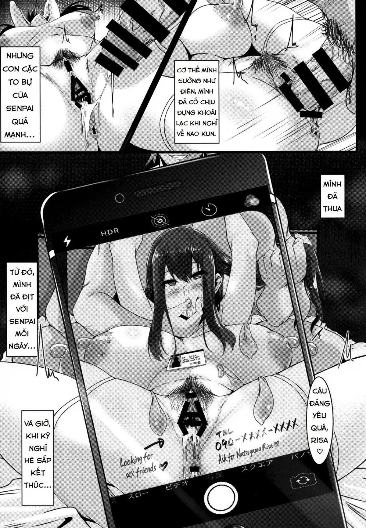 HentaiVN.net - Ảnh 14 - Jouyoku ni Oboreta Osananajimi - Oneshot