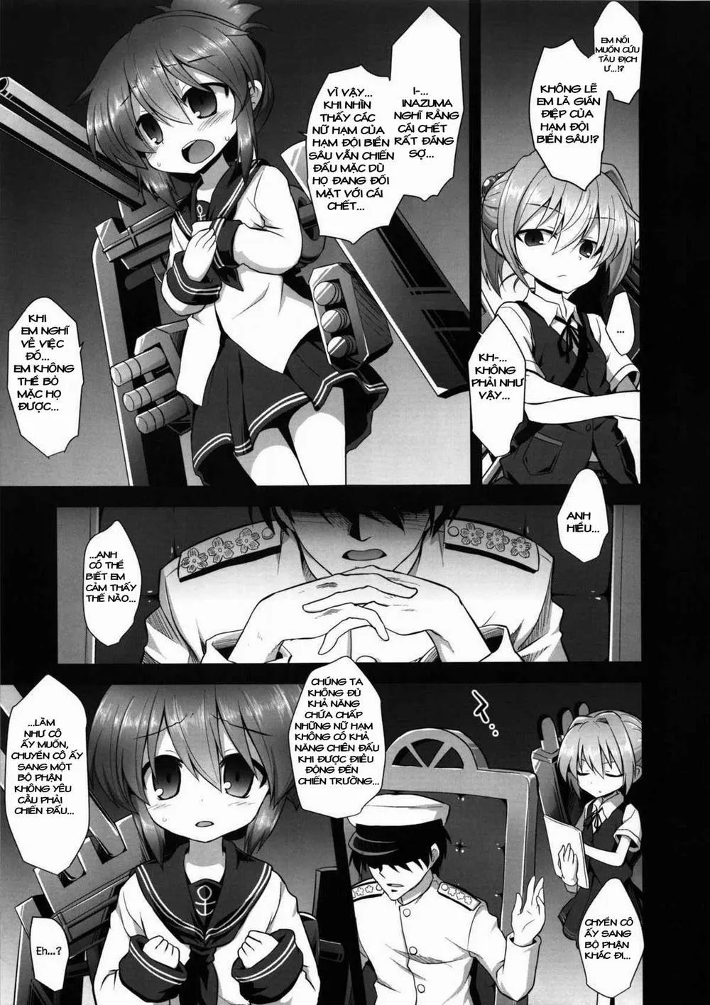 HentaiVN.net - Ảnh 8 - Kanmusu Chakunin Inazuma Shussan Kichiku Kan (Kantai Collection) - Oneshot