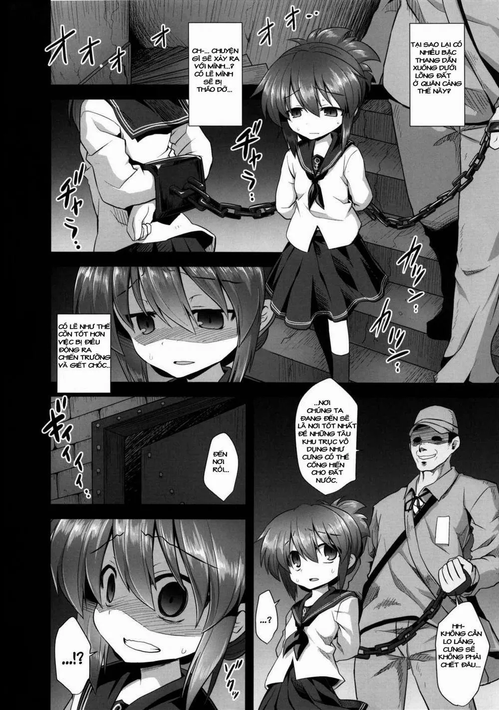 HentaiVN.net - Ảnh 9 - Kanmusu Chakunin Inazuma Shussan Kichiku Kan (Kantai Collection) - Oneshot