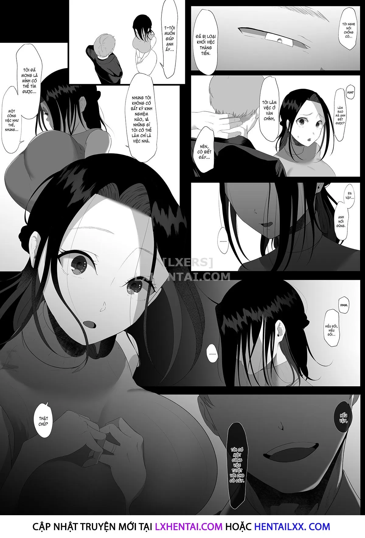 HentaiVN.net - Ảnh 17 - Anything For My Husband [ただ夫の役に立ちたかっただけなのに] - Oneshot