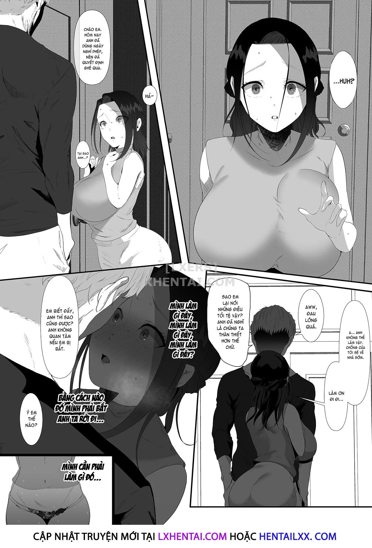 HentaiVN.net - Ảnh 35 - Anything For My Husband [ただ夫の役に立ちたかっただけなのに] - Oneshot
