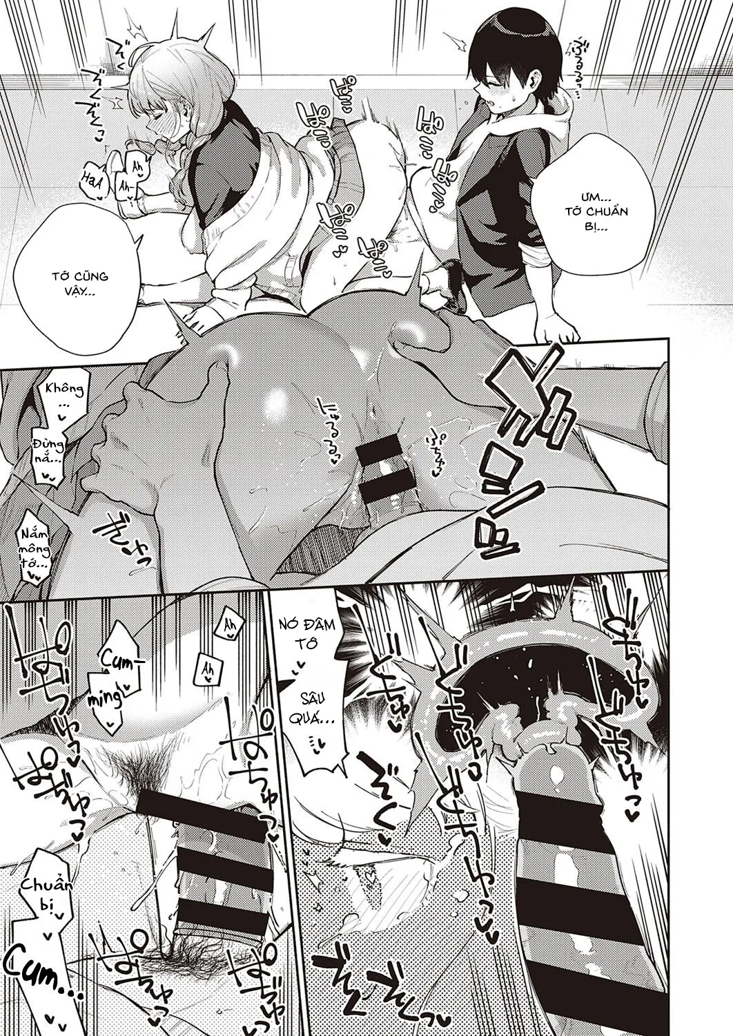 HentaiVN.net - Ảnh 33 - Mặt Trời Của Em [Bokura wa ○○ Banare ga Dekinai Ketsuron; 僕らは○○離れができない結論] - Chap 2