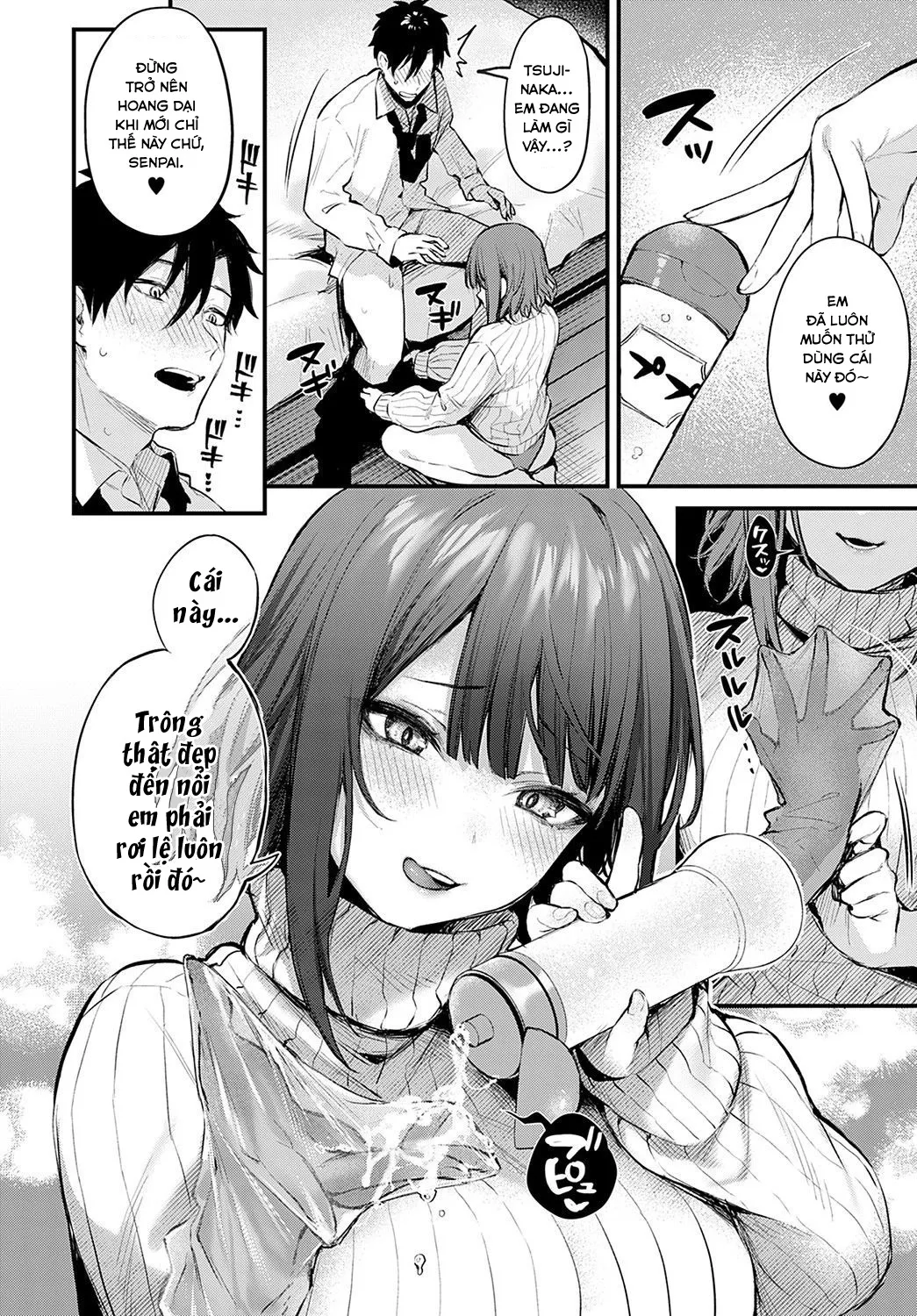 HentaiVN.net - Ảnh 11 - Kouhai Kanojo Tsujinaka-chan no Oshioki [後輩彼女辻中ちゃんのおしおき] - Oneshot