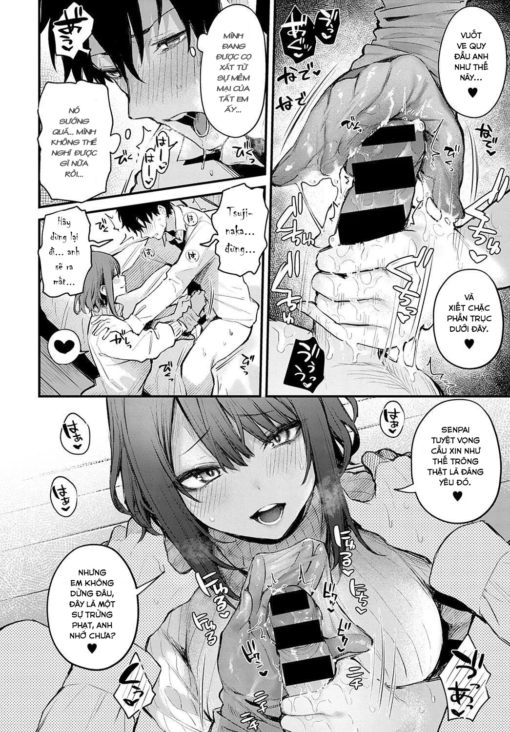 HentaiVN.net - Ảnh 13 - Kouhai Kanojo Tsujinaka-chan no Oshioki [後輩彼女辻中ちゃんのおしおき] - Oneshot