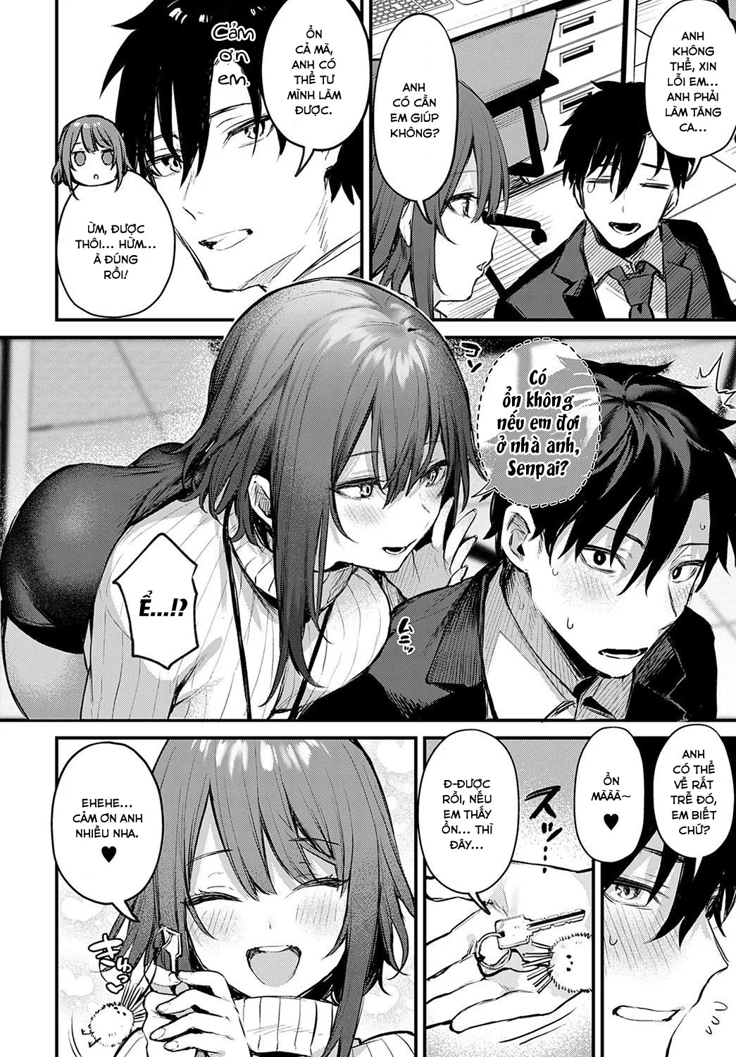 HentaiVN.net - Ảnh 3 - Kouhai Kanojo Tsujinaka-chan no Oshioki [後輩彼女辻中ちゃんのおしおき] - Oneshot
