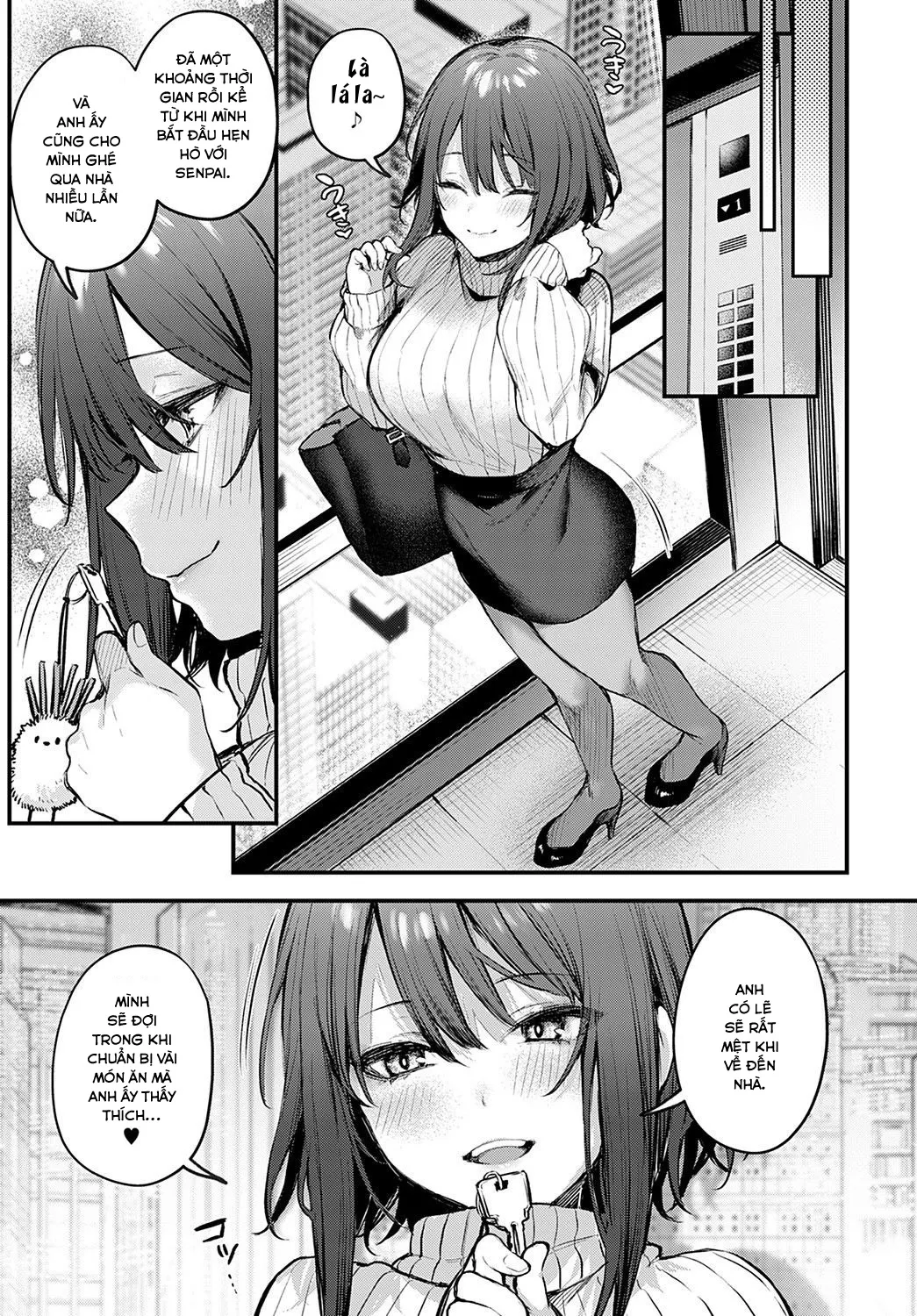 HentaiVN.net - Ảnh 4 - Kouhai Kanojo Tsujinaka-chan no Oshioki [後輩彼女辻中ちゃんのおしおき] - Oneshot