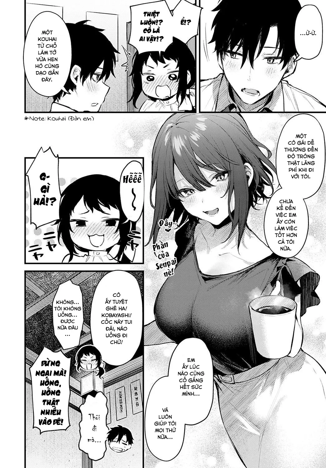 HentaiVN.net - Ảnh 7 - Kouhai Kanojo Tsujinaka-chan no Oshioki [後輩彼女辻中ちゃんのおしおき] - Oneshot