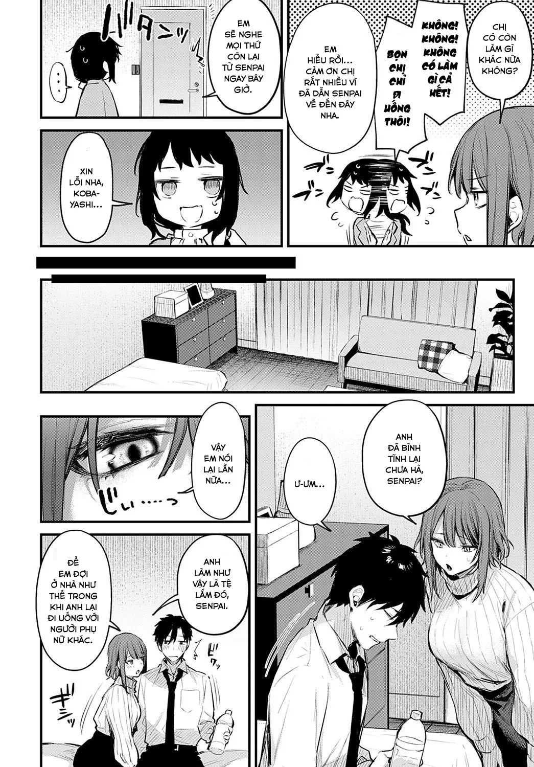 HentaiVN.net - Ảnh 9 - Kouhai Kanojo Tsujinaka-chan no Oshioki [後輩彼女辻中ちゃんのおしおき] - Oneshot