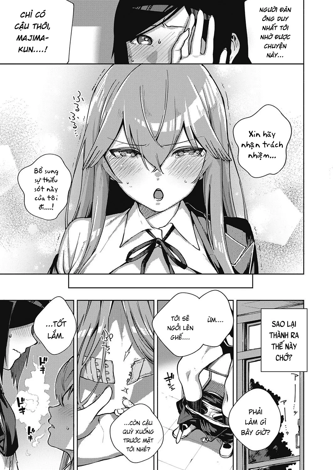 HentaiVN.net - Ảnh 11 - Hội Trưởng Học Sinh Dâm Đãng [Moral Hazard] - Oneshot
