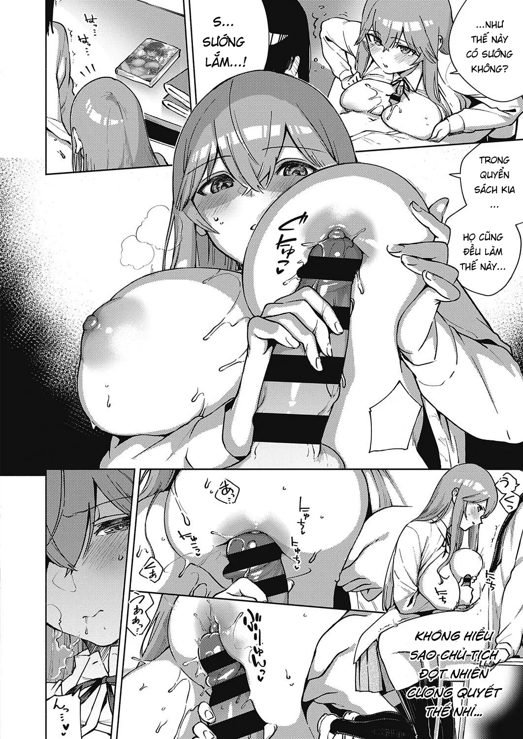 HentaiVN.net - Ảnh 16 - Hội Trưởng Học Sinh Dâm Đãng [Moral Hazard] - Oneshot