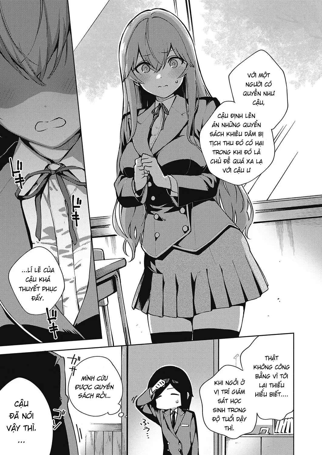 HentaiVN.net - Ảnh 9 - Hội Trưởng Học Sinh Dâm Đãng [Moral Hazard] - Oneshot