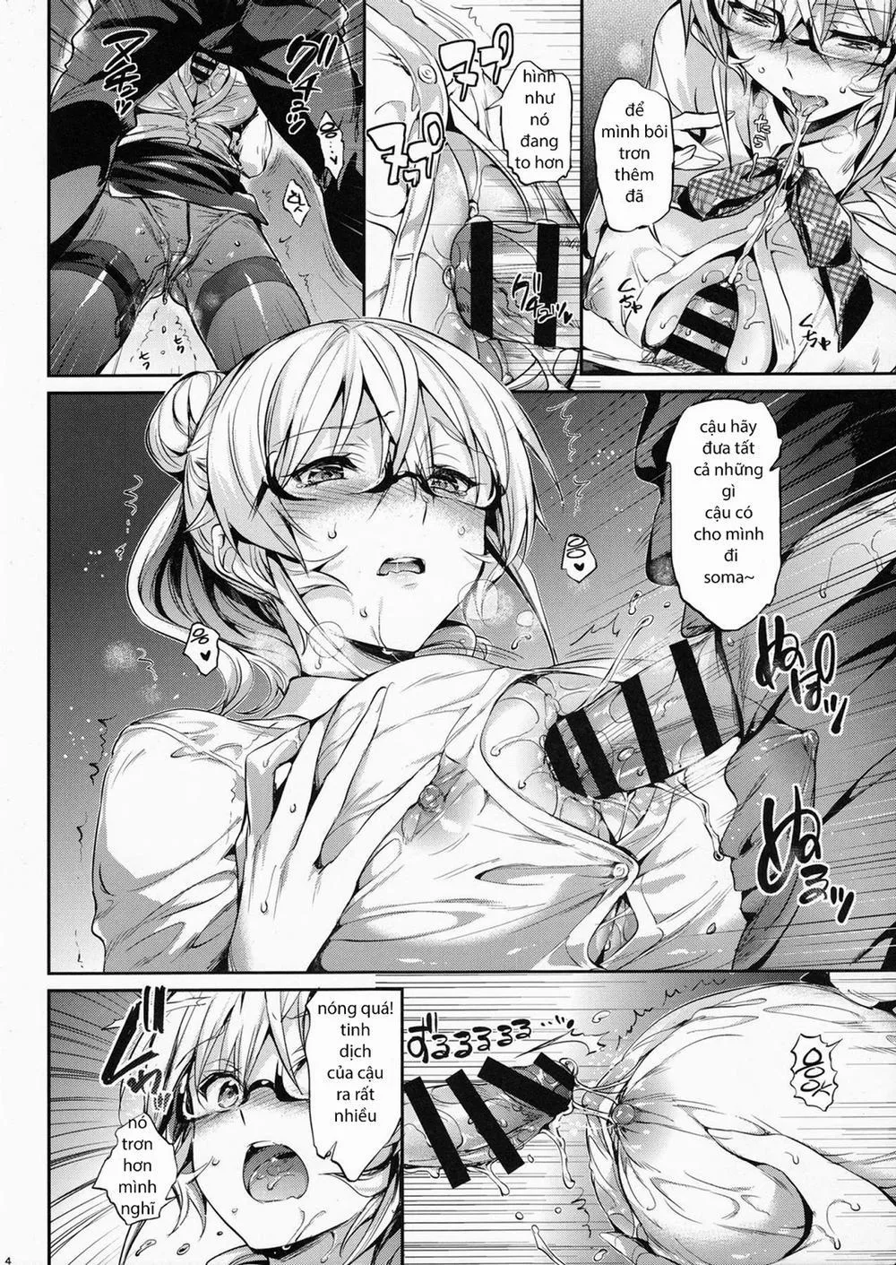 HentaiVN.net - Ảnh 4 - Erina-Sama No Renai Kenkyuukai. 2 (Shokugeki No Soma) - Chương 1