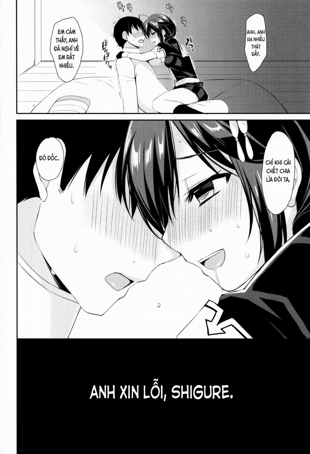 HentaiVN.net - Ảnh 19 - Yandere Shigure to Wakaretai (Kantai Collection) [I Want to be Seperated from Yandere Shigure] - Oneshot