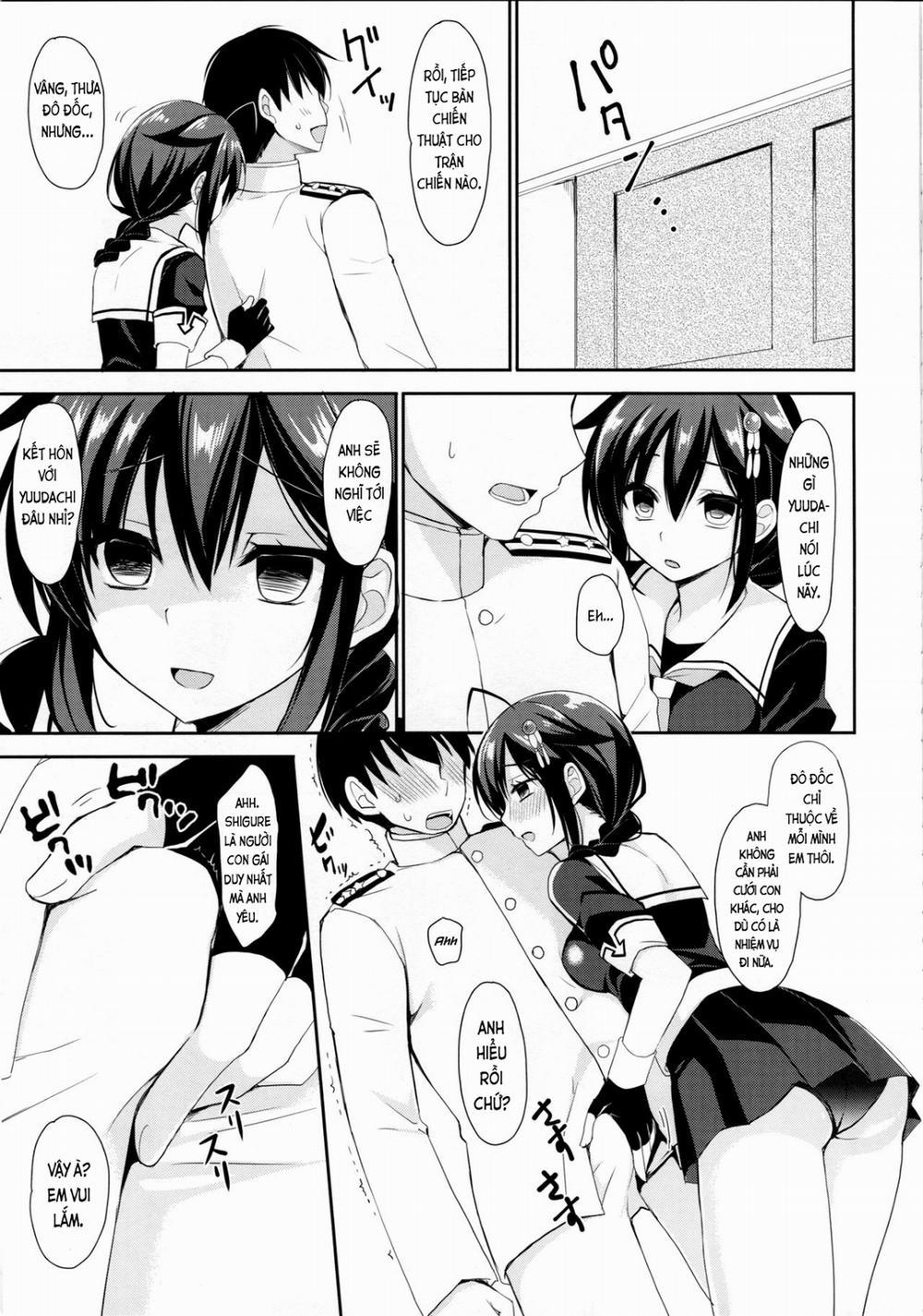 HentaiVN.net - Ảnh 6 - Yandere Shigure to Wakaretai (Kantai Collection) [I Want to be Seperated from Yandere Shigure] - Oneshot