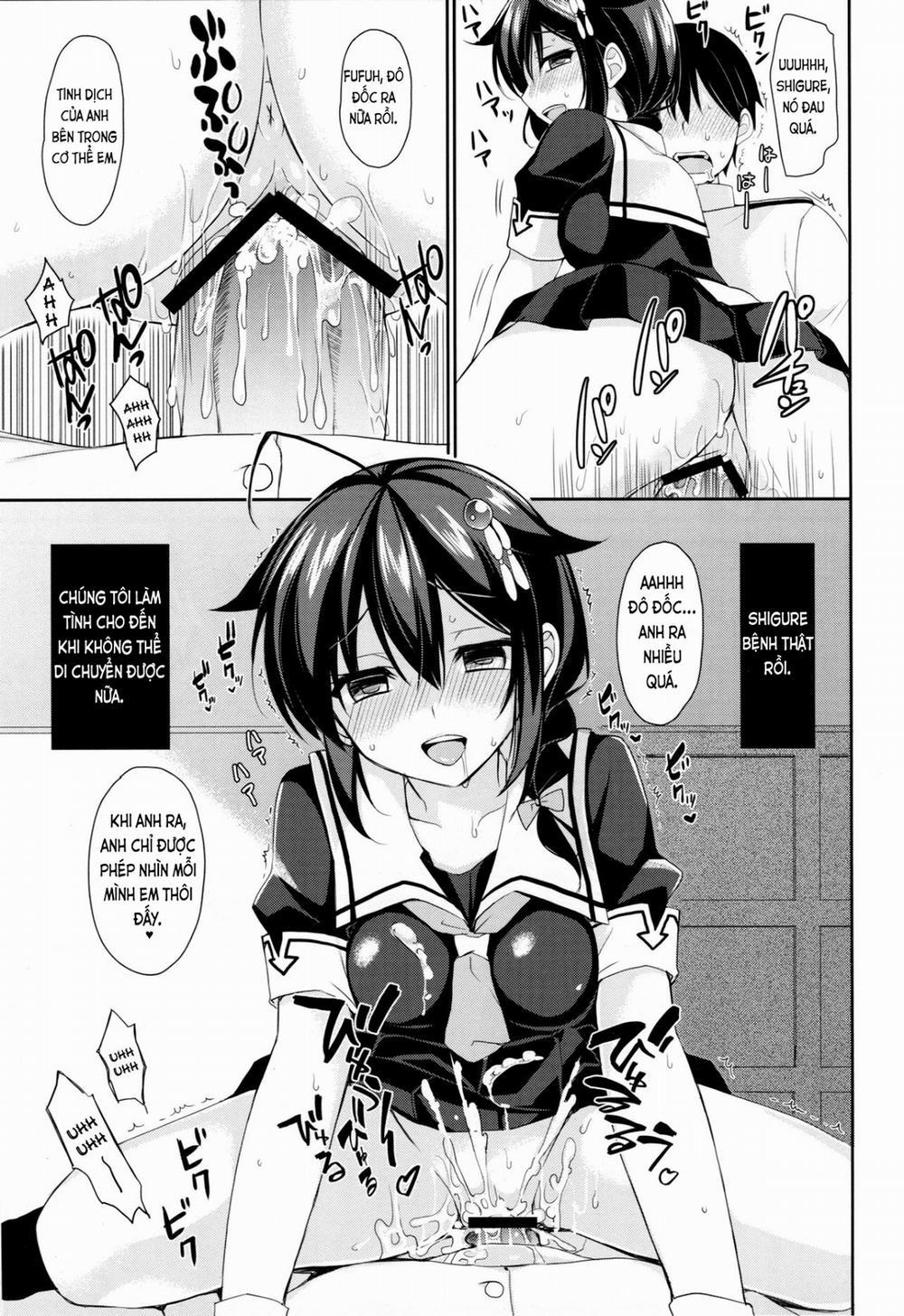 HentaiVN.net - Ảnh 10 - Yandere Shigure to Wakaretai (Kantai Collection) [I Want to be Seperated from Yandere Shigure] - Oneshot