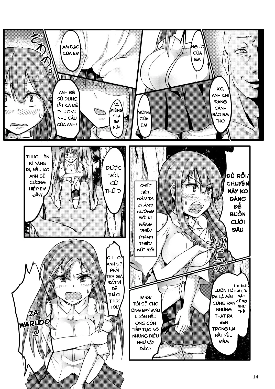 HentaiVN.net - Ảnh 16 - TS Isekai BADEND - Oneshot