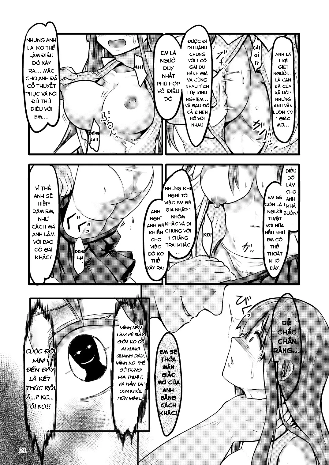 HentaiVN.net - Ảnh 23 - TS Isekai BADEND - Oneshot