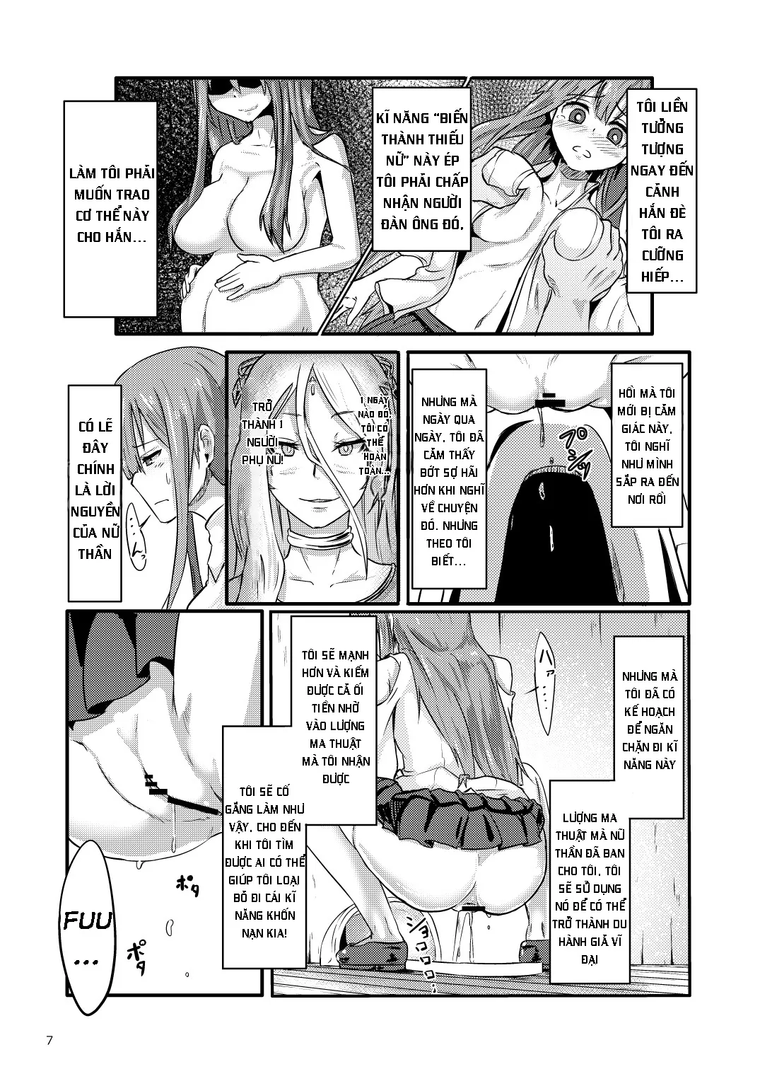 HentaiVN.net - Ảnh 9 - TS Isekai BADEND - Oneshot