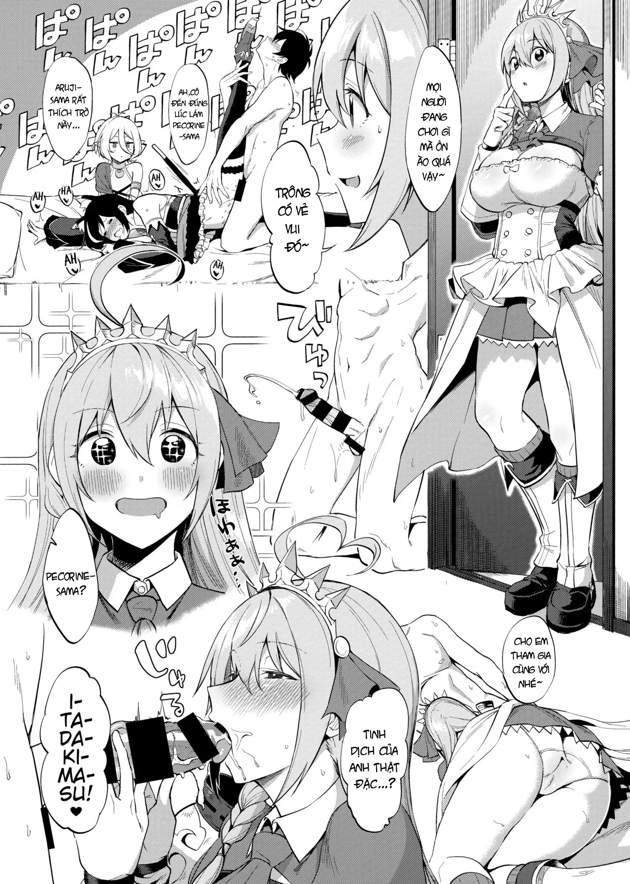 HentaiVN.net - Ảnh 7 - Phịch dàn harem Re:Dive [Princess to Connect Shitai!] - Oneshot