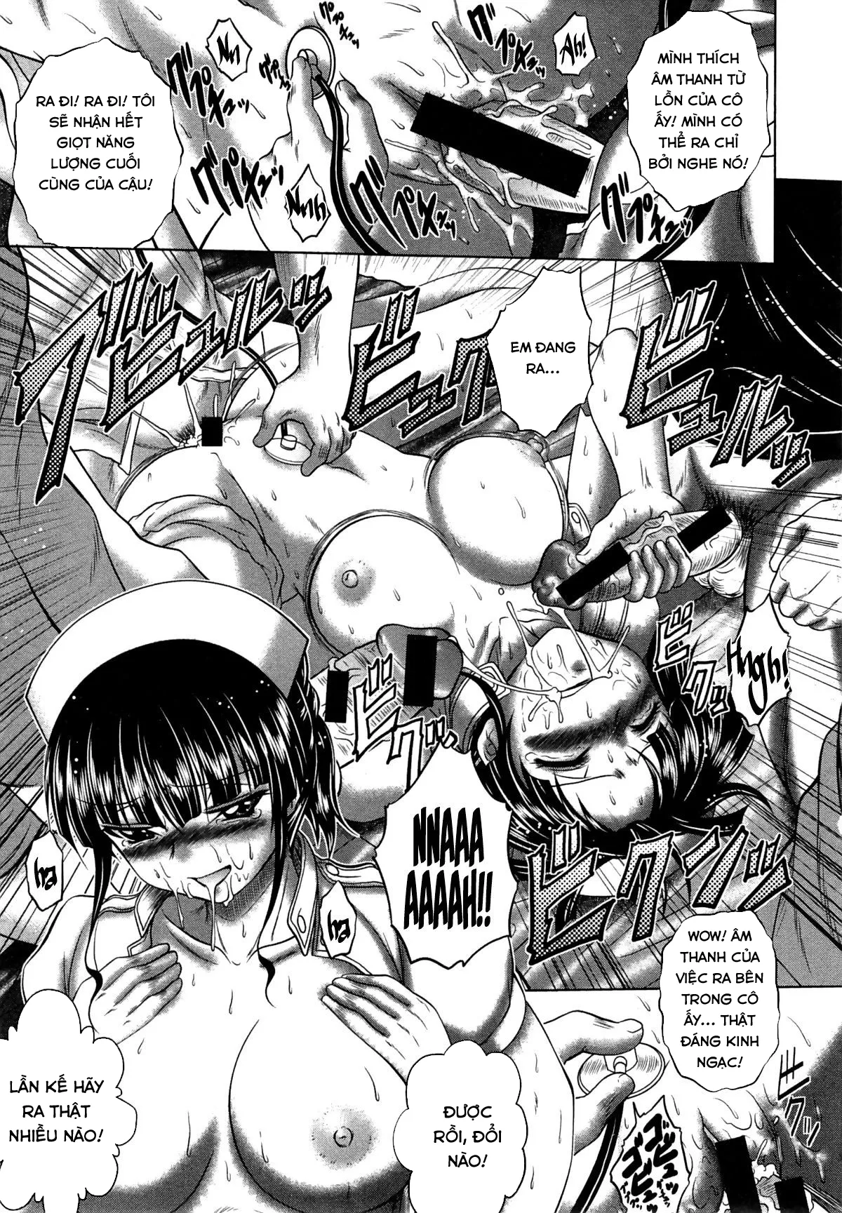 HentaiVN.net - Ảnh 17 - Pako Pako Nurse Five - Welcome to Yosakura Hospital [Chào mừng tới Bệnh viện Yosakura] - Chap 2: Lũ nhóc khu B!