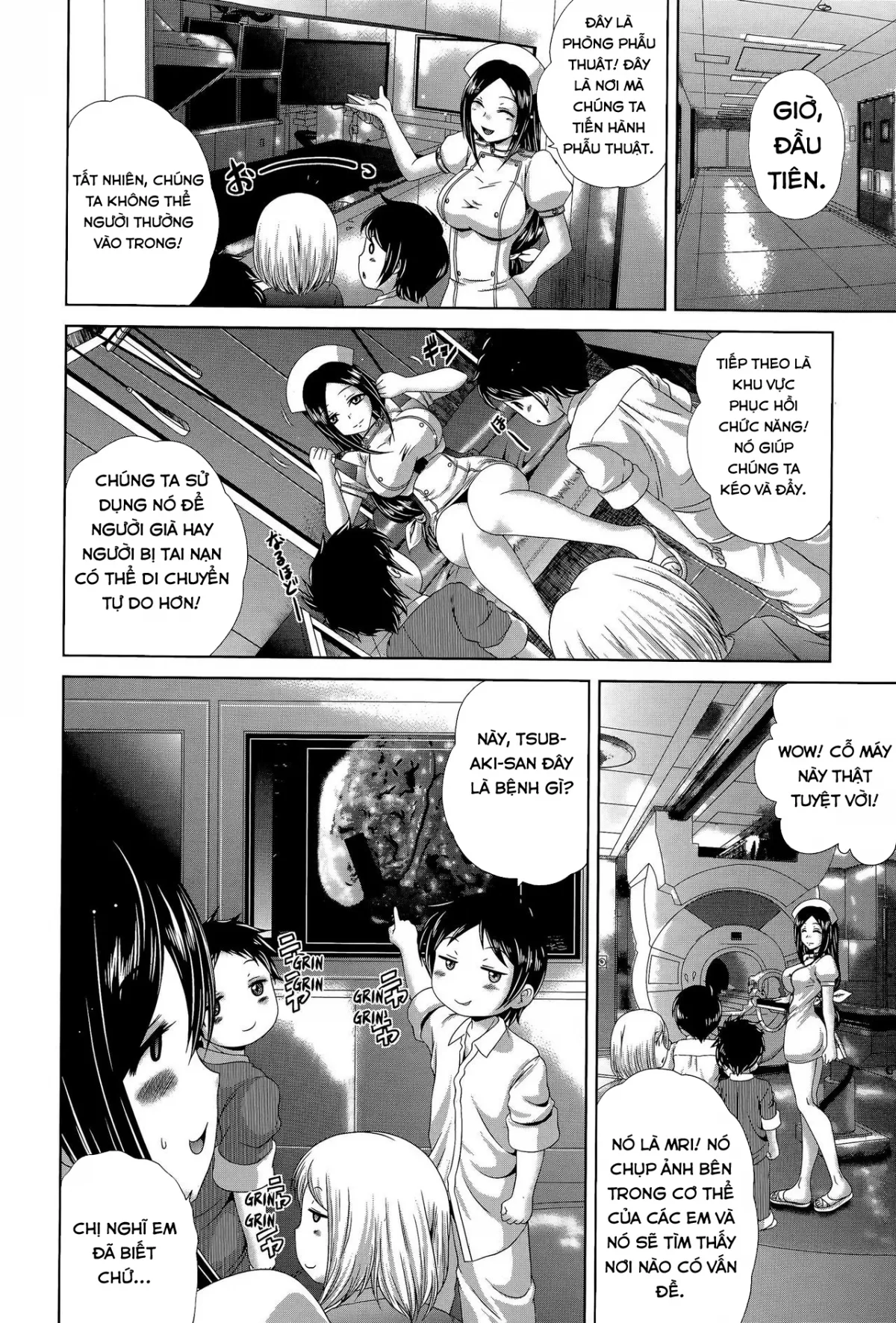HentaiVN.net - Ảnh 6 - Pako Pako Nurse Five - Welcome to Yosakura Hospital [Chào mừng tới Bệnh viện Yosakura] - Chap 3: Tuổi trẻ tài cao?!
