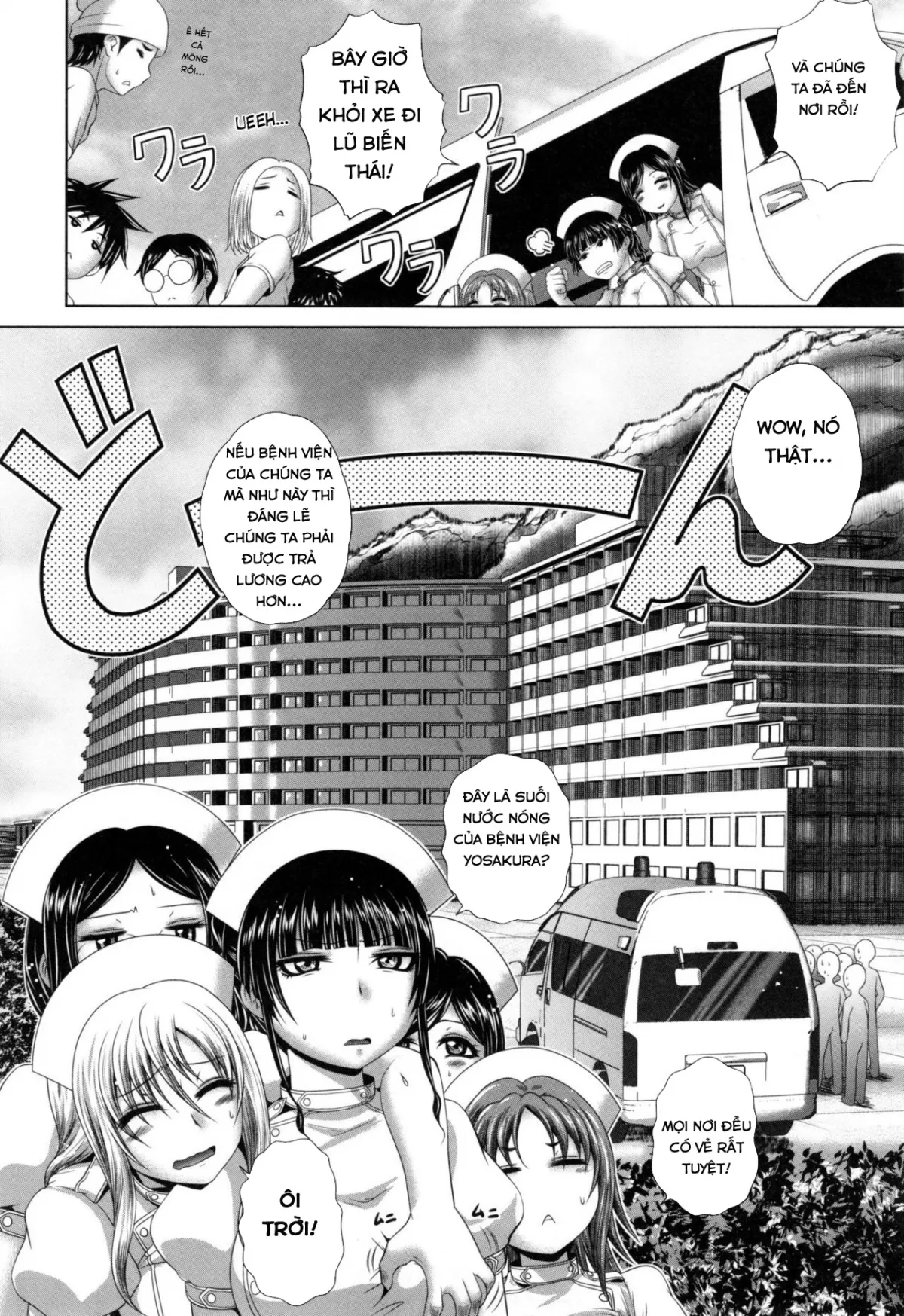HentaiVN.net - Ảnh 12 - Pako Pako Nurse Five - Welcome to Yosakura Hospital [Chào mừng tới Bệnh viện Yosakura] - Chap 4: Ngày xuất viện!