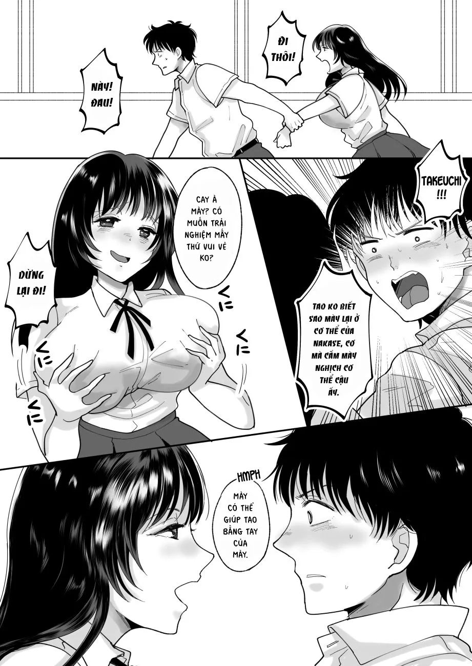 HentaiVN.net - Ảnh 5 - Kirai na Doukyuusei ga Ichuu no Kanojo ni Hyoui shita [嫌いな同級生が意中の彼女に憑依した] - Chap 2.