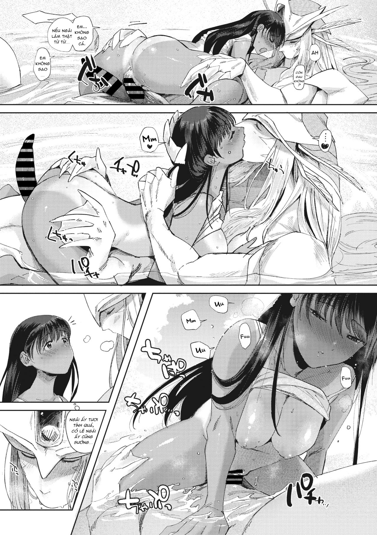 HentaiVN.net - Ảnh 21 - Mối Tình Đẫm Nước [Jun'ai, 純愛] - Oneshot