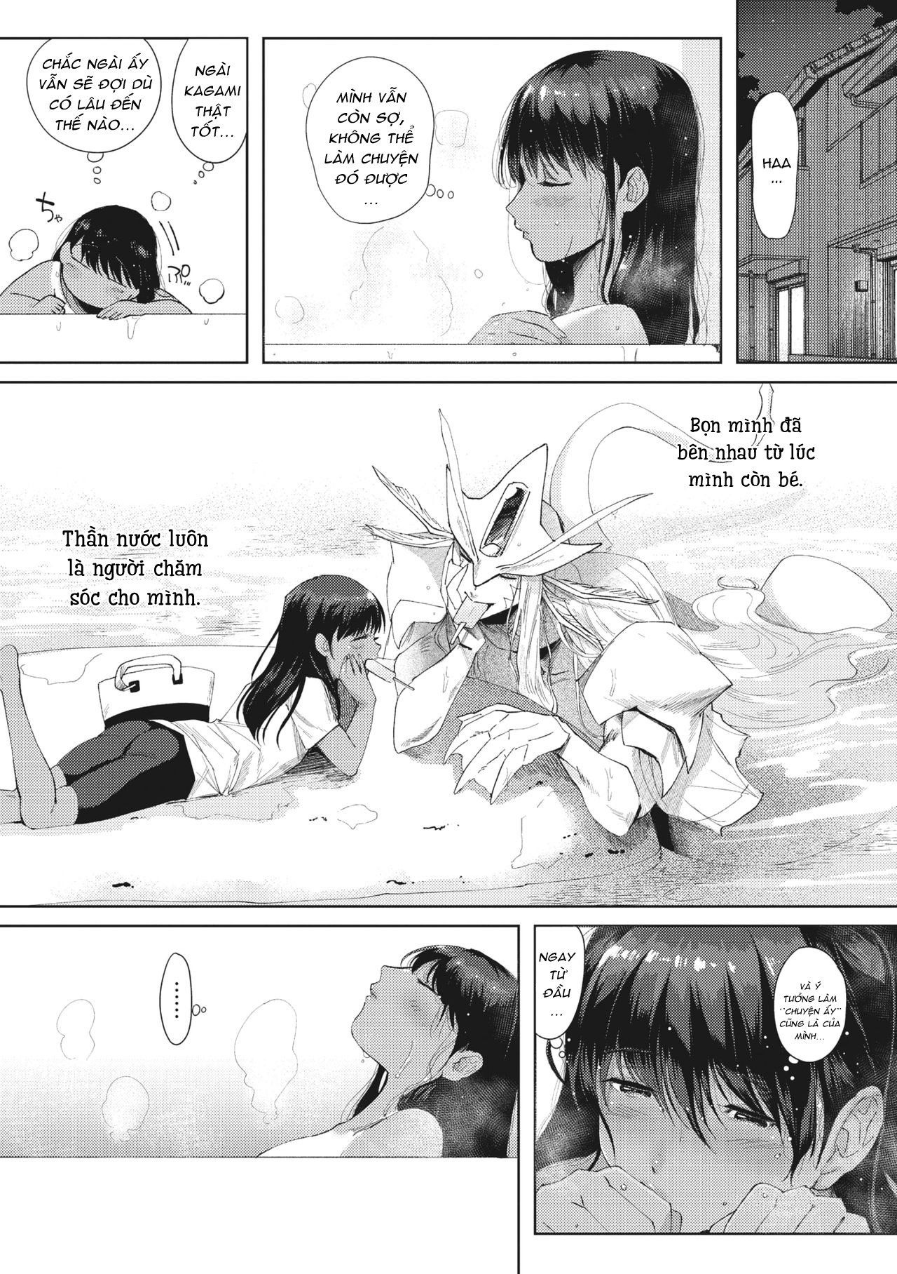 HentaiVN.net - Ảnh 6 - Mối Tình Đẫm Nước [Jun'ai, 純愛] - Oneshot