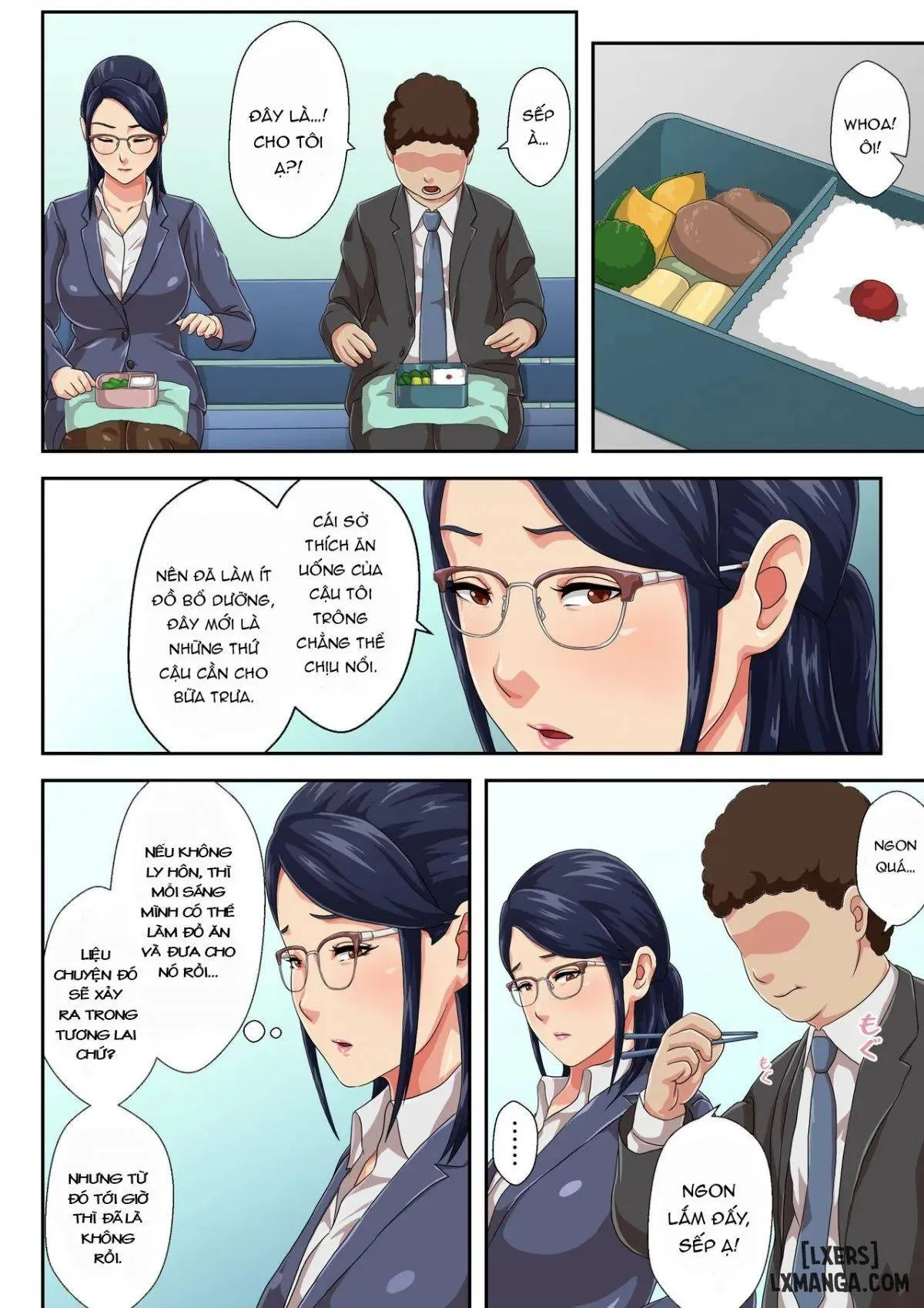 HentaiVN.net - Ảnh 10 - My Female Boss is My Estranged Mothe - Oneshot