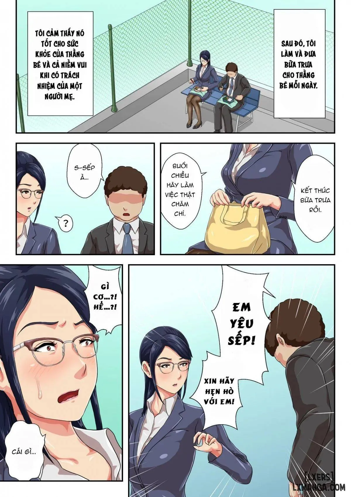 HentaiVN.net - Ảnh 11 - My Female Boss is My Estranged Mothe - Oneshot