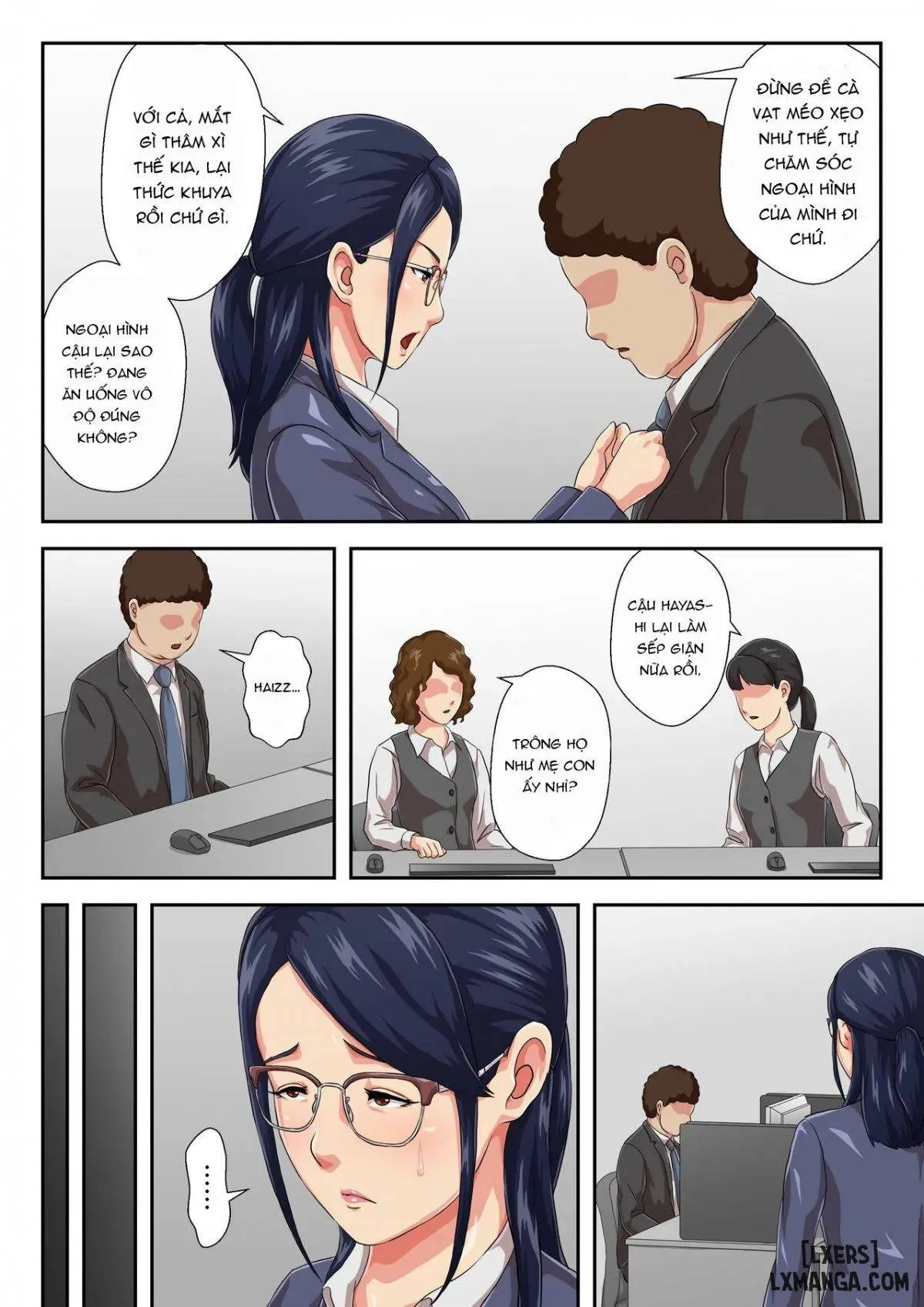 HentaiVN.net - Ảnh 4 - My Female Boss is My Estranged Mothe - Oneshot