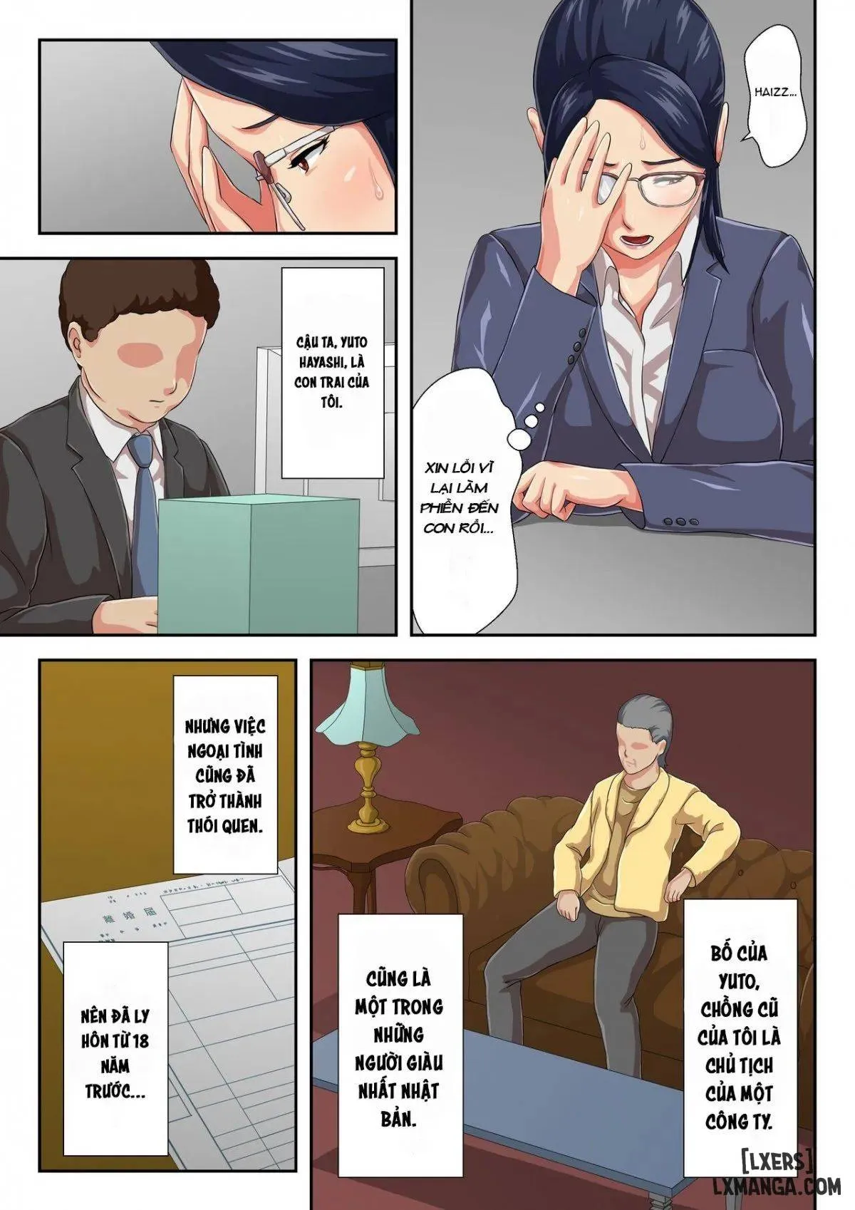 HentaiVN.net - Ảnh 5 - My Female Boss is My Estranged Mothe - Oneshot