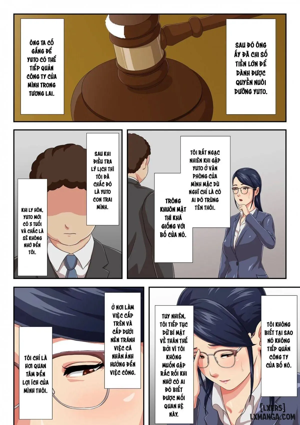 HentaiVN.net - Ảnh 6 - My Female Boss is My Estranged Mothe - Oneshot