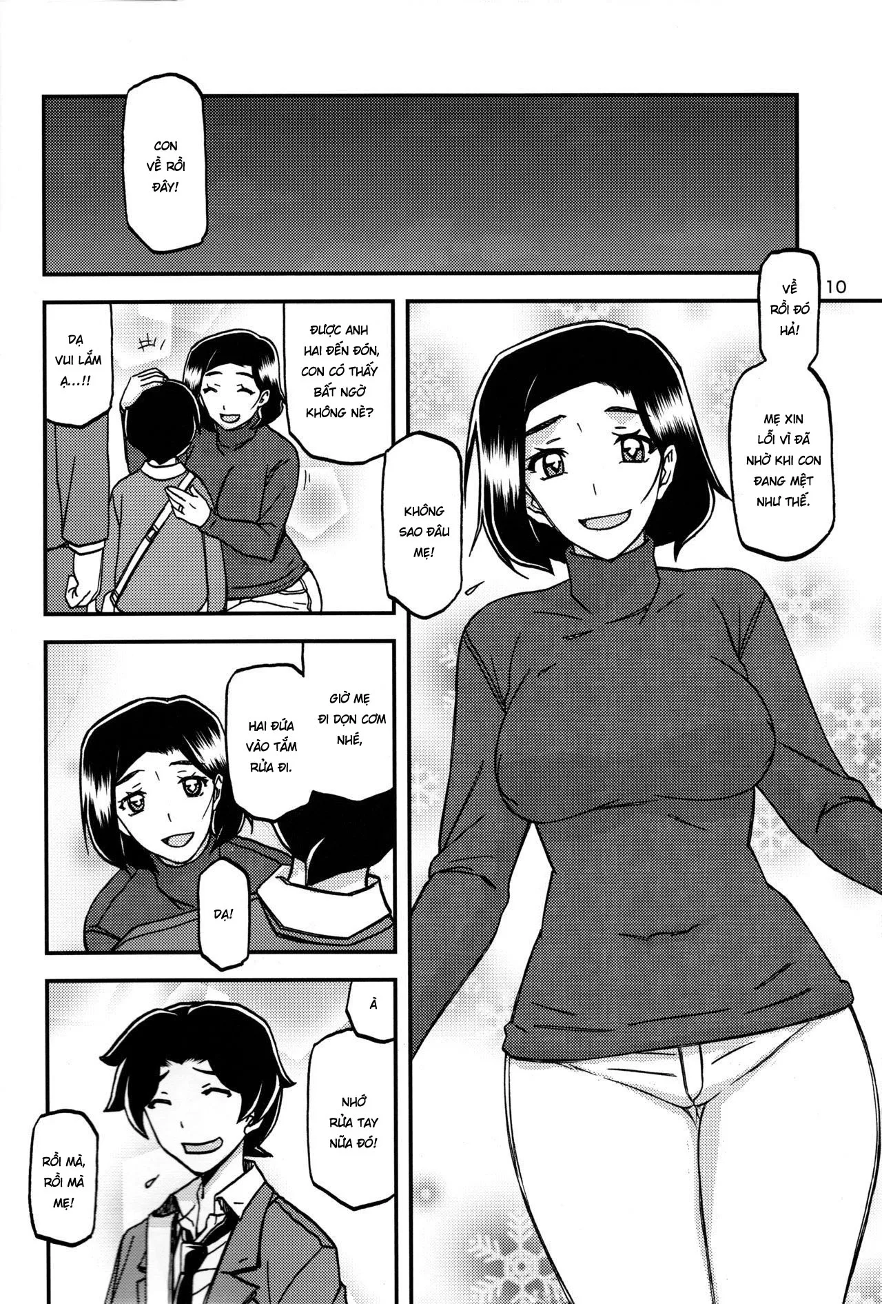 HentaiVN.net - Ảnh 9 - Thiên địa bất dung [Câu chuyện bán mẹ của tôi; Akebi no Mi - Misora; The story of how I sold my mother] - Oneshot