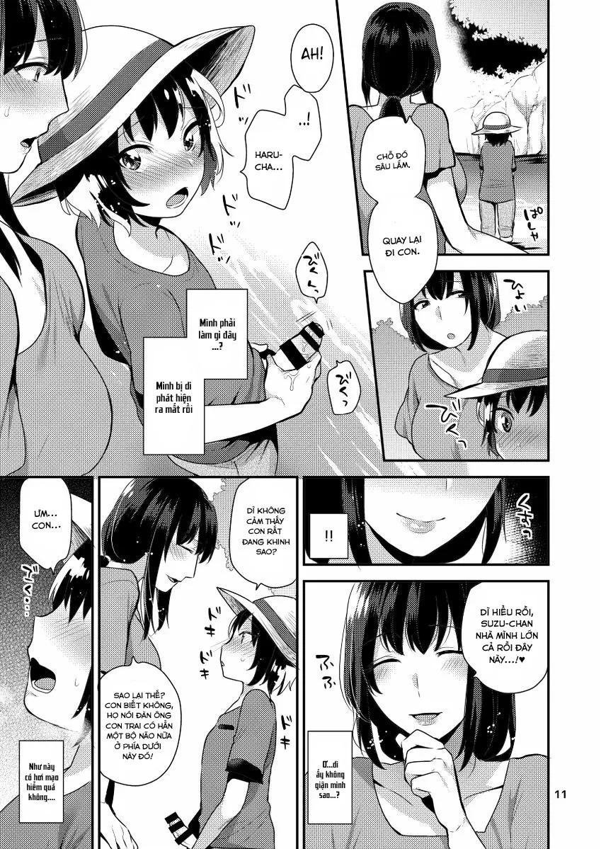 HentaiVN.net - Ảnh 9 - Bí mật của tôi và dì [Futari no Himitsu] - Oneshot