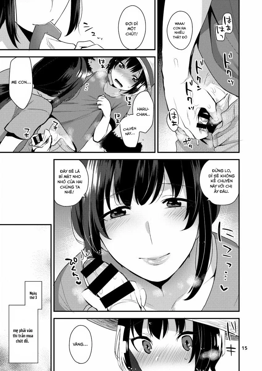 HentaiVN.net - Ảnh 13 - Bí mật của tôi và dì [Futari no Himitsu] - Oneshot