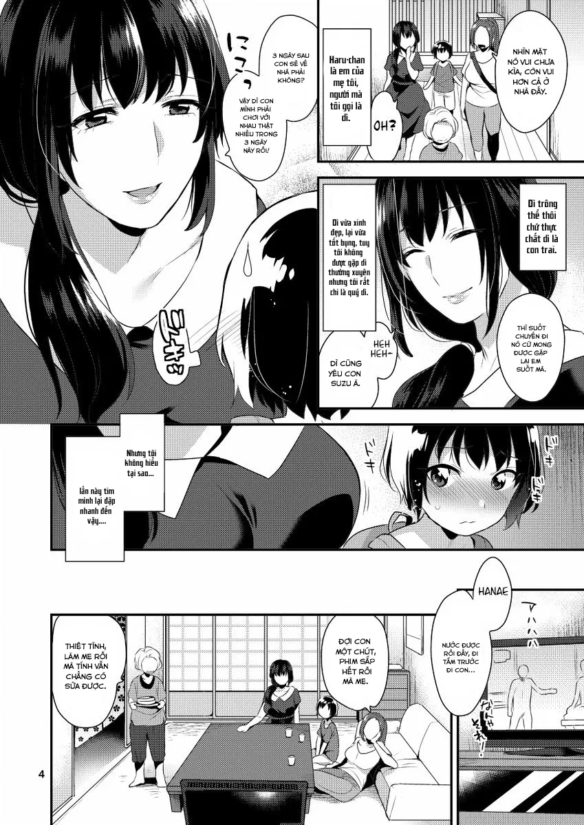 HentaiVN.net - Ảnh 3 - Bí mật của tôi và dì [Futari no Himitsu] - Oneshot