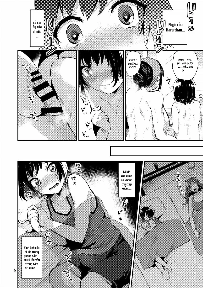 HentaiVN.net - Ảnh 4 - Bí mật của tôi và dì [Futari no Himitsu] - Oneshot