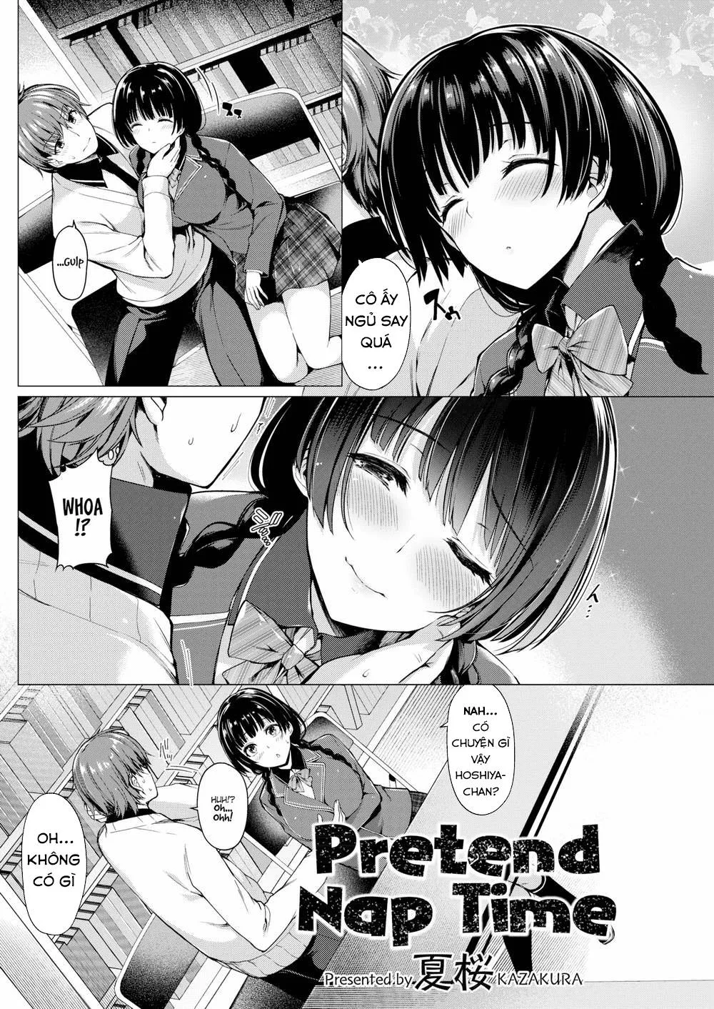 HentaiVN.net - Ảnh 3 - Giả vờ ngủ [Pretend Nap Time] - OneShot [Không Che]