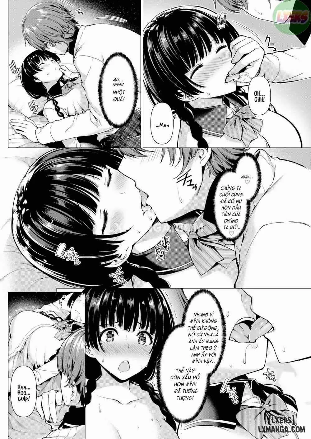 HentaiVN.net - Ảnh 6 - Giả vờ ngủ [Pretend Nap Time] - Oneshot