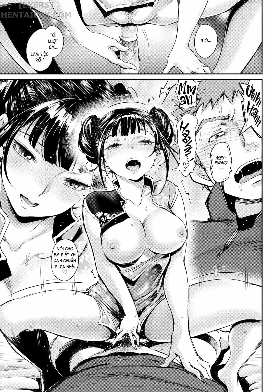 HentaiVN.net - Ảnh 32 - Iromeki Dasu Sekai - Chap 4