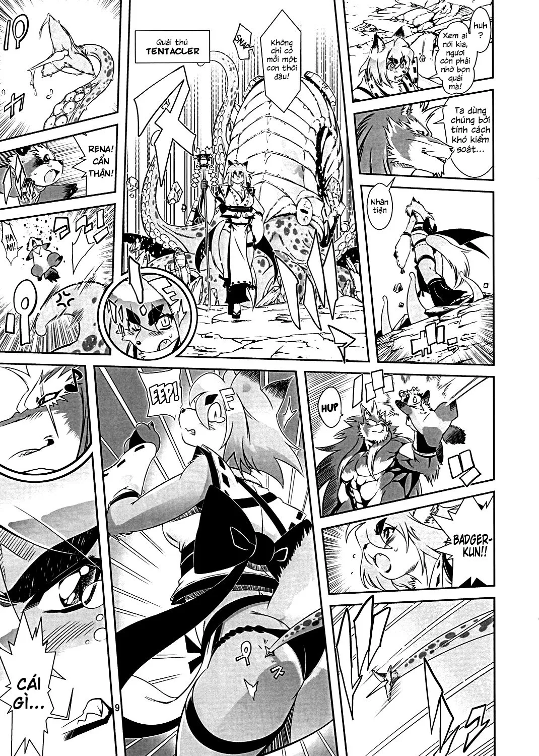 HentaiVN.net - Ảnh 10 - Mahou no Juujin Foxy Rena [Kemono of magic - Foxy Rena] - Tập 1 - Cuộc gặp gỡ