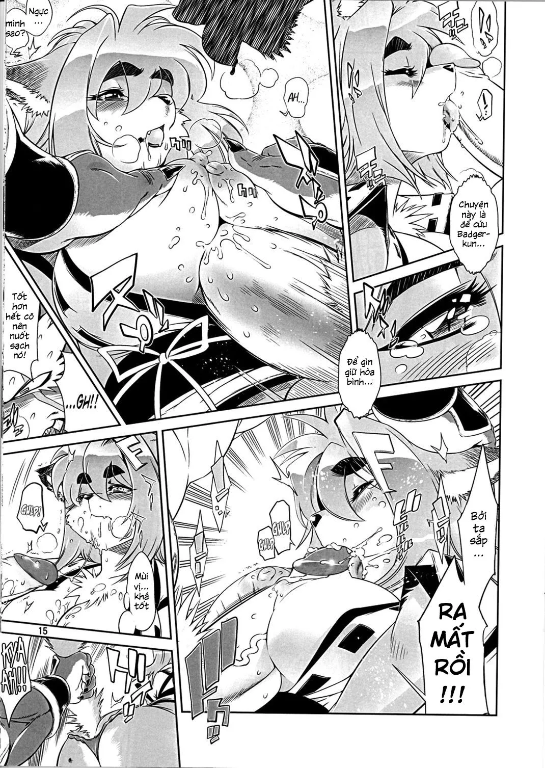 HentaiVN.net - Ảnh 16 - Mahou no Juujin Foxy Rena [Kemono of magic - Foxy Rena] - Tập 1 - Cuộc gặp gỡ