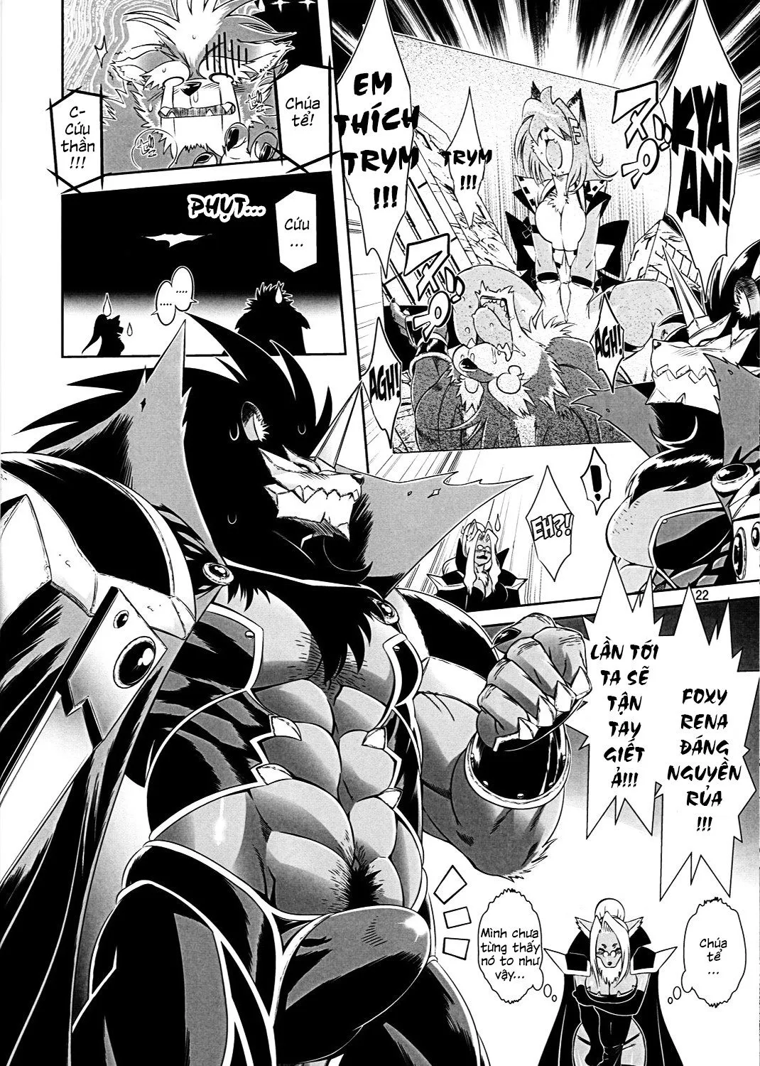 HentaiVN.net - Ảnh 23 - Mahou no Juujin Foxy Rena [Kemono of magic - Foxy Rena] - Tập 1 - Cuộc gặp gỡ