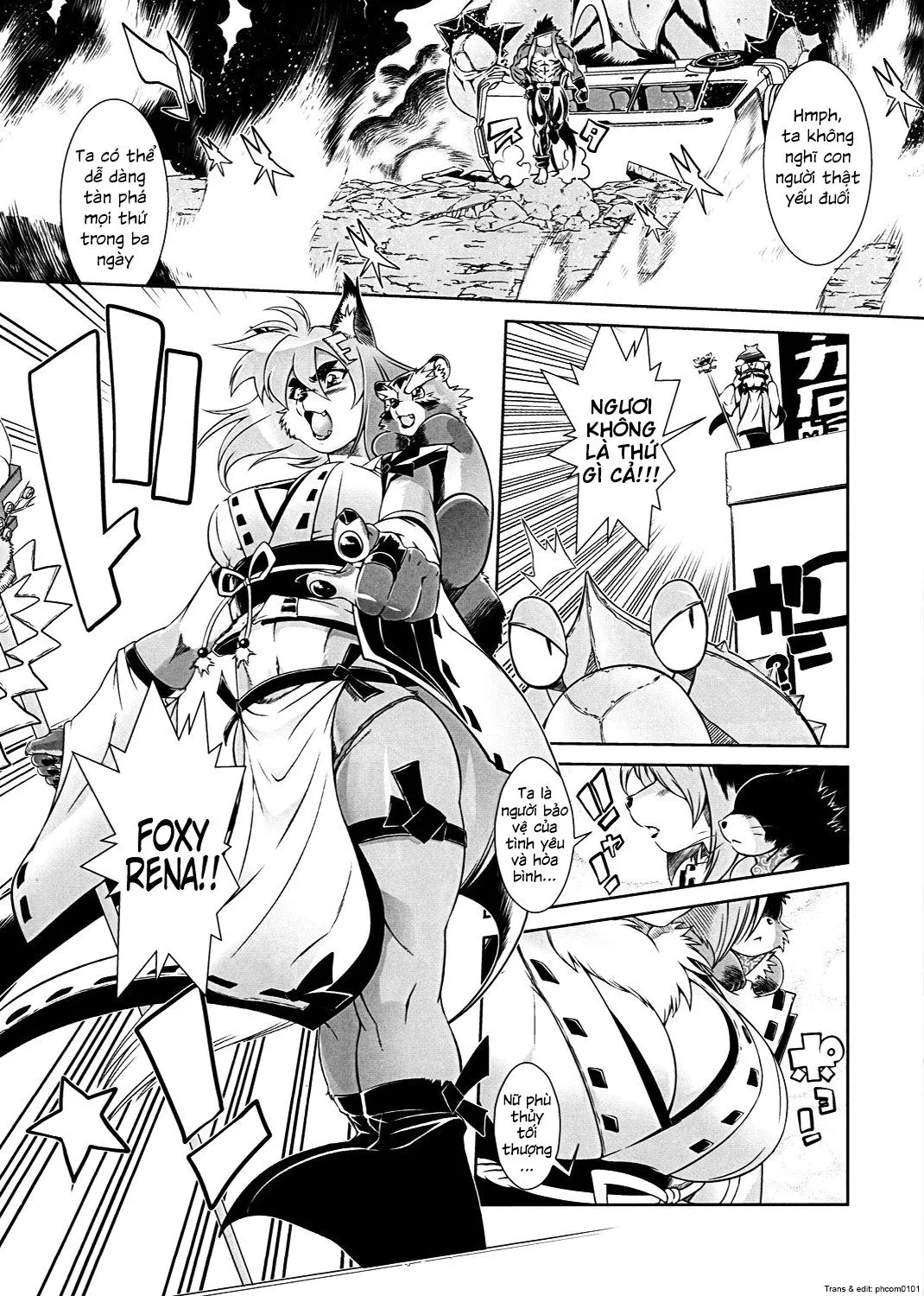 HentaiVN.net - Ảnh 6 - Mahou no Juujin Foxy Rena [Kemono of magic - Foxy Rena] - Tập 1 - Cuộc gặp gỡ