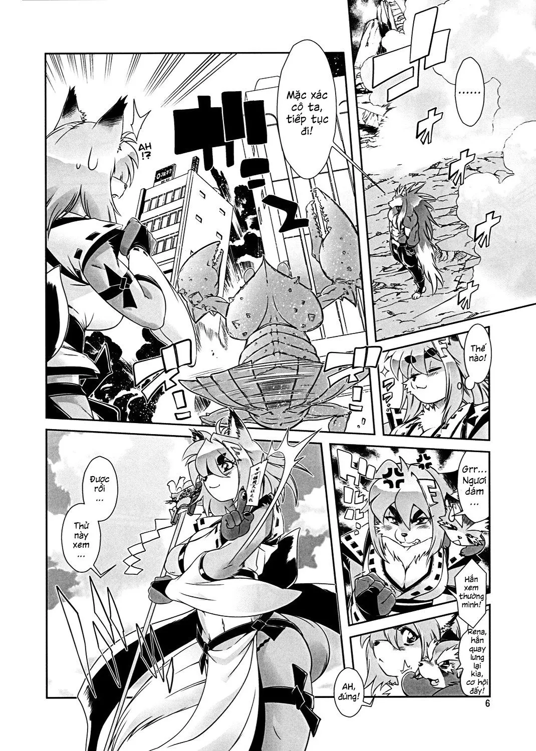 HentaiVN.net - Ảnh 7 - Mahou no Juujin Foxy Rena [Kemono of magic - Foxy Rena] - Tập 1 - Cuộc gặp gỡ