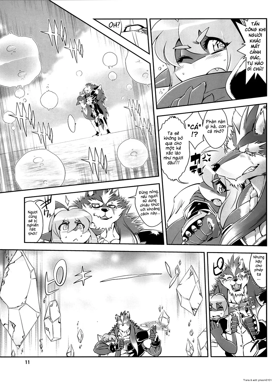 HentaiVN.net - Ảnh 13 - Mahou no Juujin Foxy Rena [Kemono of magic - Foxy Rena] - Tập 2 - Nữ thần biển cả