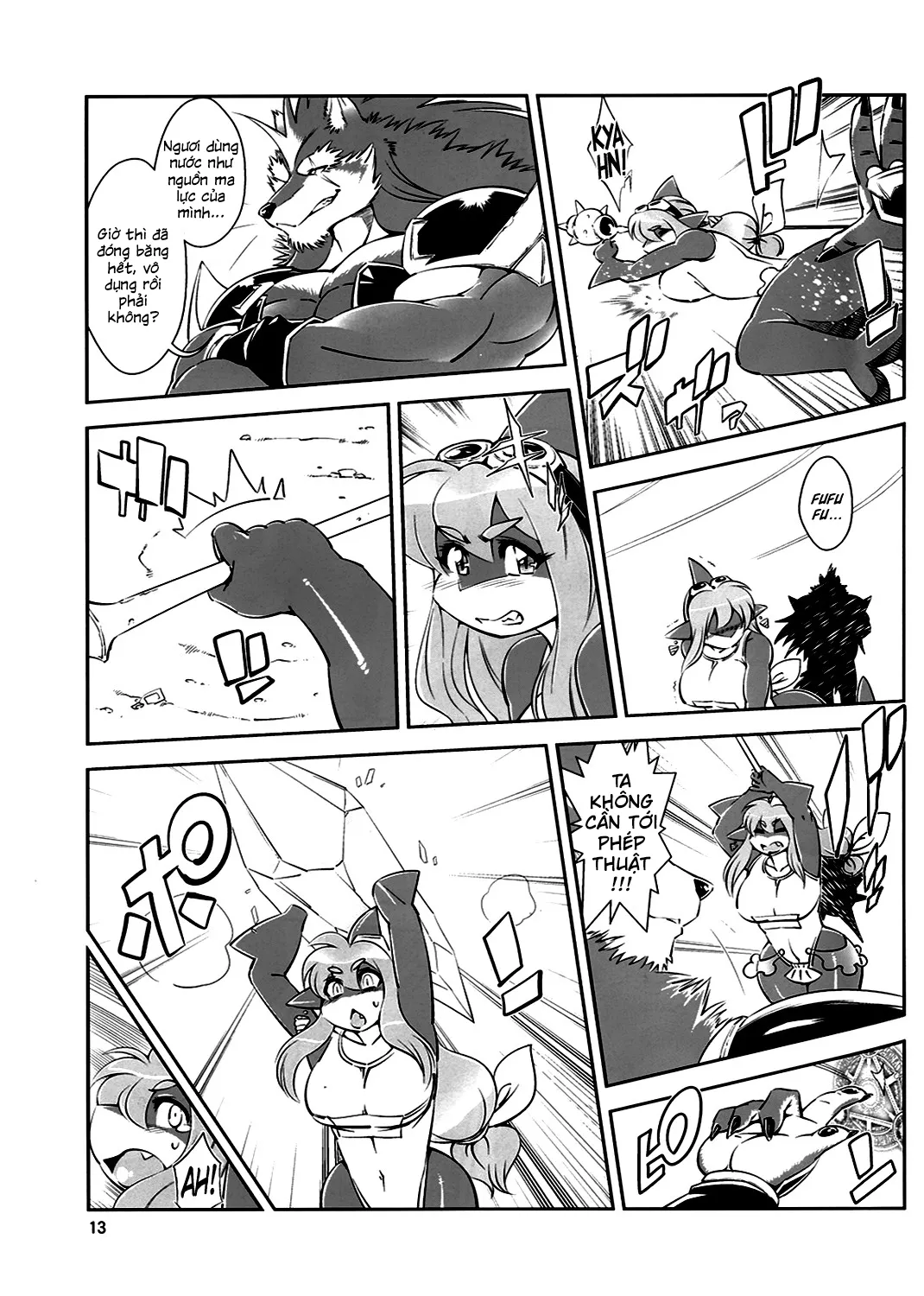 HentaiVN.net - Ảnh 15 - Mahou no Juujin Foxy Rena [Kemono of magic - Foxy Rena] - Tập 2 - Nữ thần biển cả